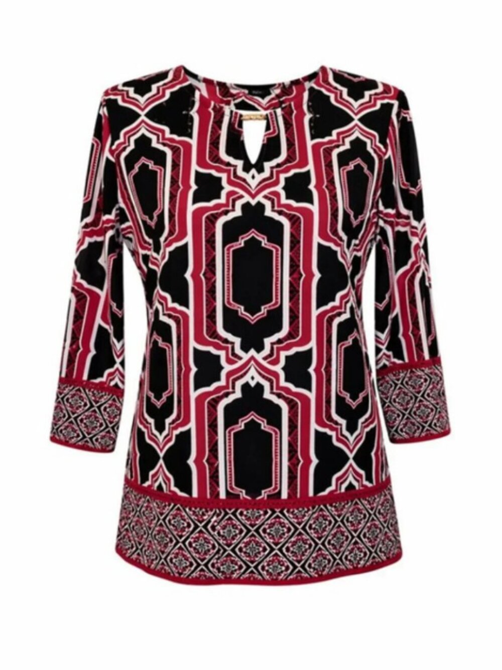 JM Collections Printed Top